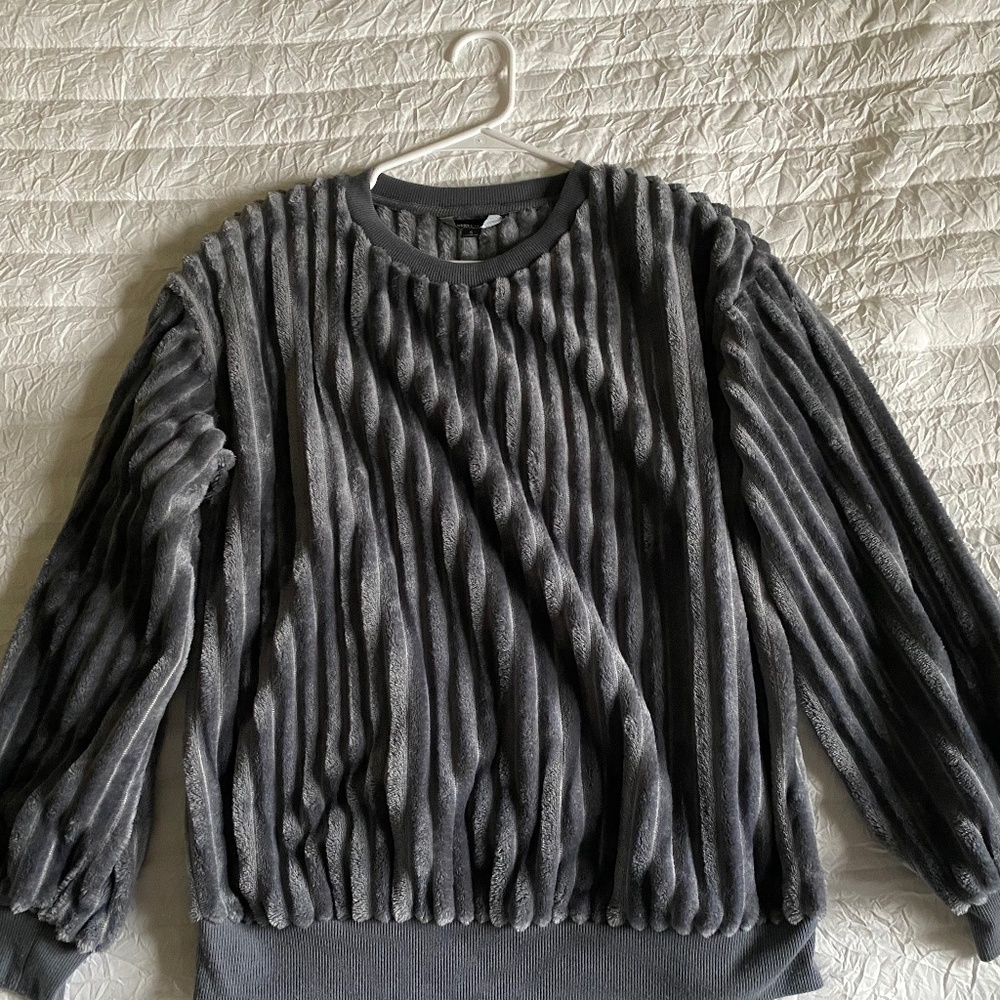 Faux Fur Sweater